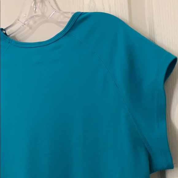Champion turquoise DuoDry women’s Gym Blouse shirt - Picture 3 of 12